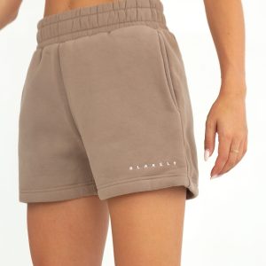 Isabel Jogger Shorts - Brown