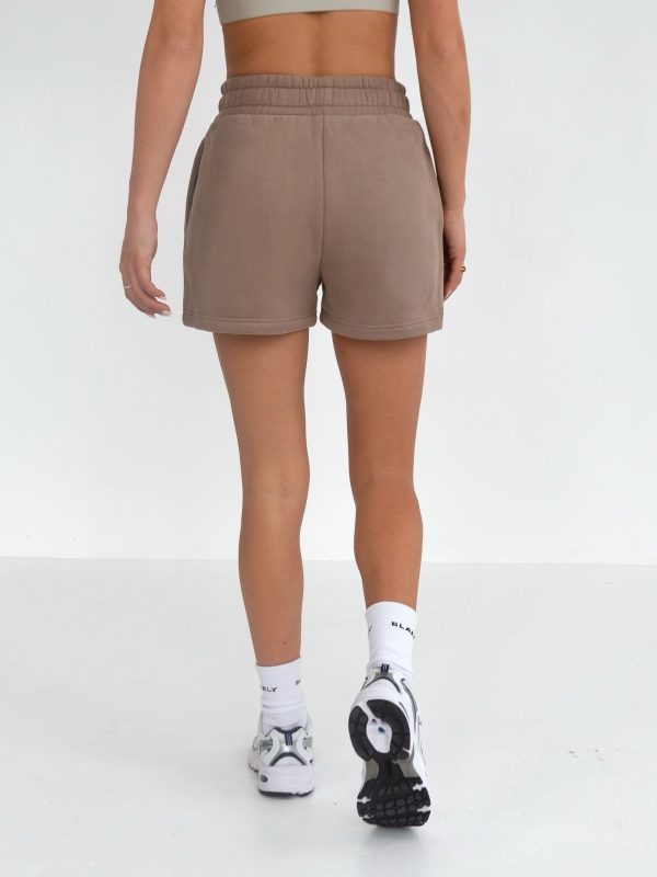 Isabel Jogger Shorts - Brown - Image 5