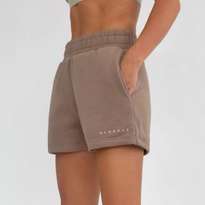 Isabel Jogger Shorts - Brown