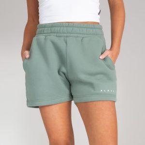 Isabel Jogger Shorts - Sage Green