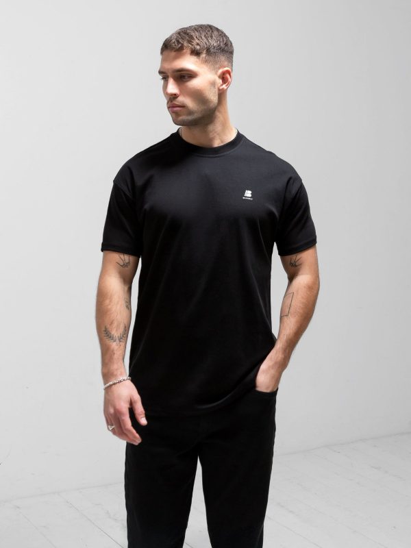 Apex Tech Relaxed T-Shirt - Black - Image 2