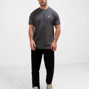 Apex Tech Relaxed T-Shirt - Charcoal
