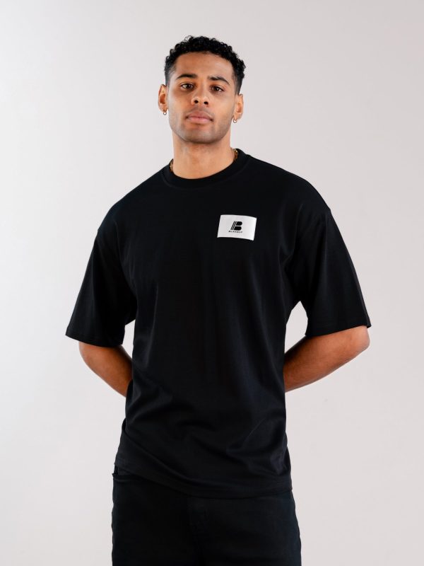 Apex Label Relaxed T-Shirt - Black - Image 5