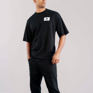 Apex Label Relaxed T-Shirt - Black