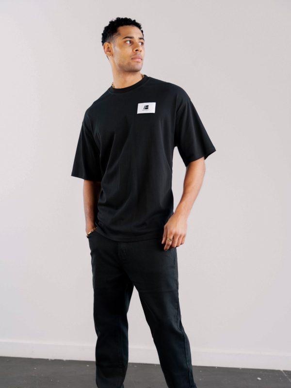 Apex Label Relaxed T-Shirt - Black - Image 2