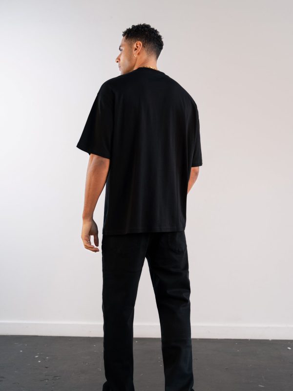 Apex Label Relaxed T-Shirt - Black - Image 4