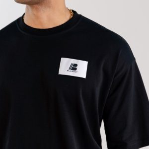 Apex Label Relaxed T-Shirt - Black