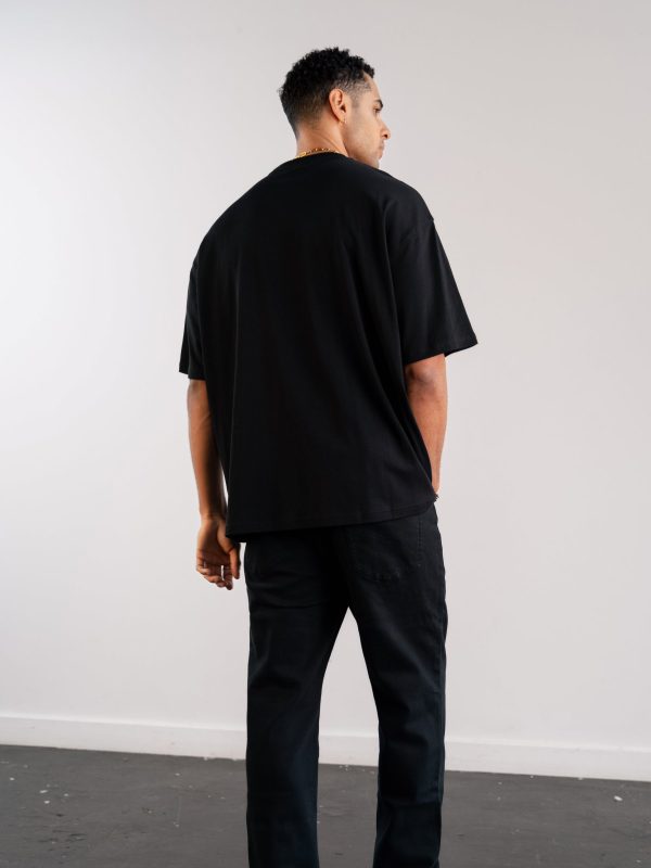 Apex Label Relaxed T-Shirt - Black - Image 6