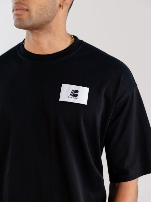 Apex Label Relaxed T-Shirt - Black - Image 3