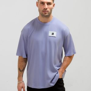 Apex Label Relaxed T-Shirt - Lilac