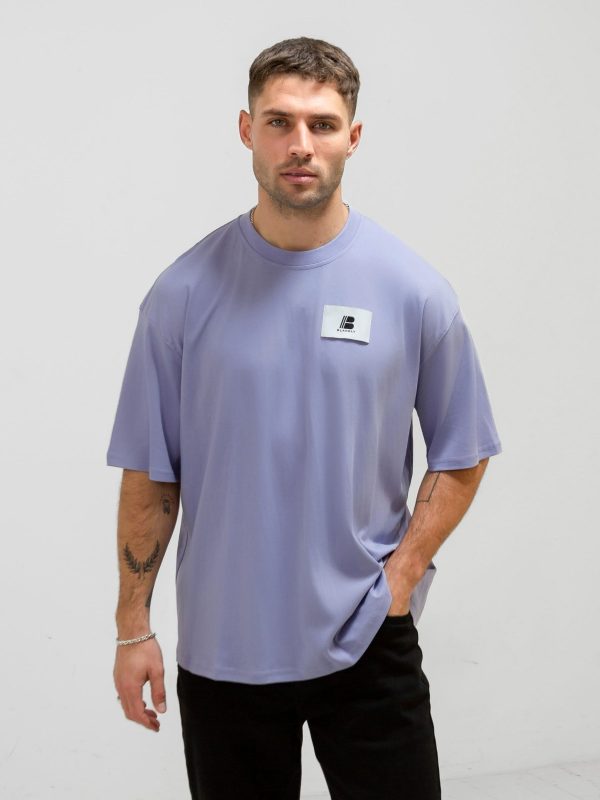 Apex Label Relaxed T-Shirt - Lilac