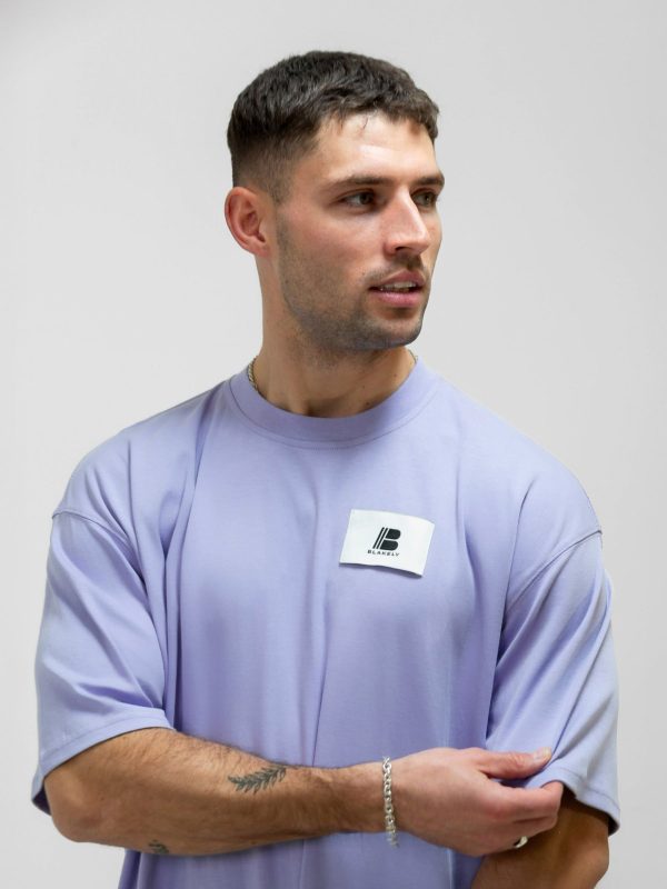 Apex Label Relaxed T-Shirt - Lilac - Image 6