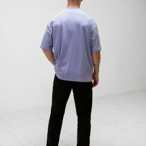 Apex Label Relaxed T-Shirt - Lilac