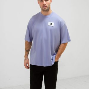 Apex Label Relaxed T-Shirt - Lilac