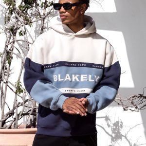 Alpine Relaxed Hoodie - Light Blue
