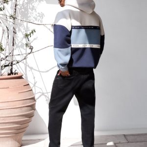 Alpine Relaxed Hoodie - Light Blue