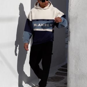 Alpine Relaxed Hoodie - Light Blue