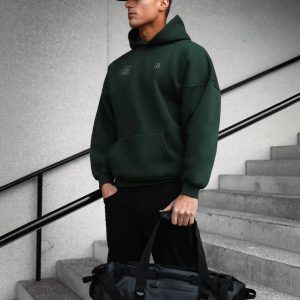Club Relaxed Hoodie - Forest Green