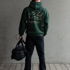 Club Relaxed Hoodie - Forest Green
