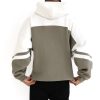 Curved Panel Relaxed Hoodie - Safari Green - Image 6