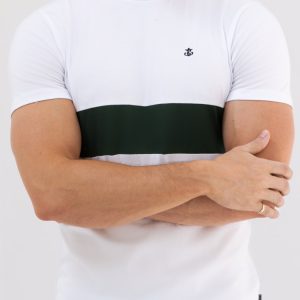 Iowa T-Shirt - White & Green