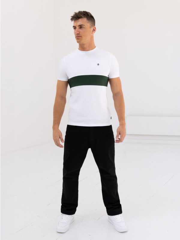 Iowa T-Shirt - White & Green - Image 3