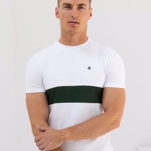 Iowa T-Shirt - White & Green