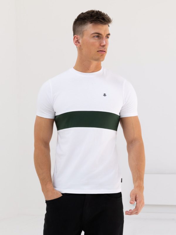 Iowa T-Shirt - White & Green