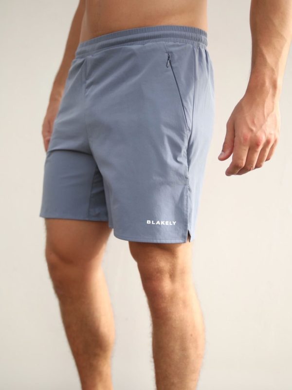 Blakely Track Shorts - Light Blue - Image 4