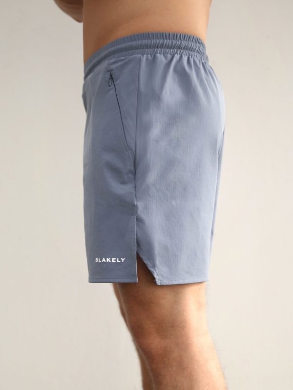 Blakely Track Shorts - Light Blue - Image 3