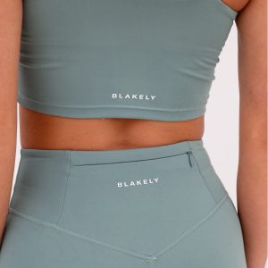 Soft Sculpt Cycling Shorts - Sage Green